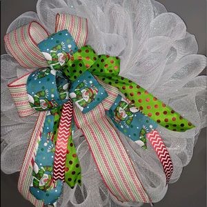 HOT ITEM⭐️winter deco mesh wreath